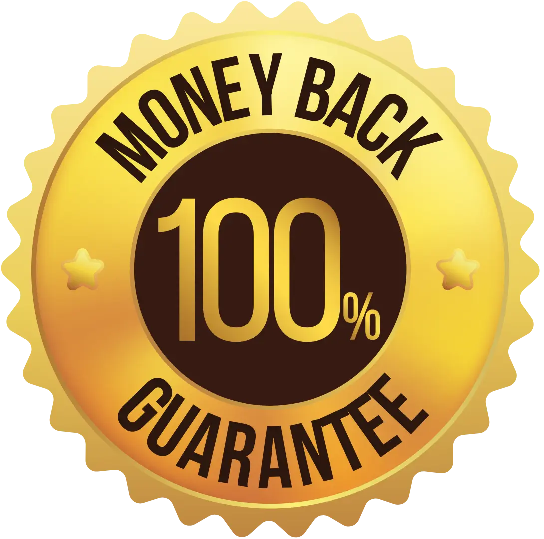 Gelatine Sculpt guarantee badge